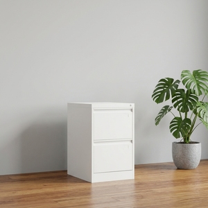 Armoire <span class=keywords><strong>de</strong></span> classement verticale en acier à 2 tiroirs, meuble <span class=keywords><strong>de</strong></span> rangement métallique <span class=keywords><strong>de</strong></span> <span class=keywords><strong>bureau</strong></span> avec serrure pour dossiers suspendus A4 - Product Image 1