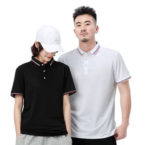 2026 New Style Fashion Business Short-Sleeve Collared <b>T</b>-<b>Shirt</b> Polyester Ice-silk Polo <b>Shirt</b> - Product Image 4