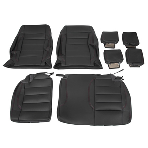 Housses de siège complètes noires pour <span class=keywords><strong>Jeep</strong></span> <span class=keywords><strong>Wrangler</strong></span> <span class=keywords><strong>4</strong></span> <span class=keywords><strong>portes</strong></span> 2007 2011 2012 - Product Image 4