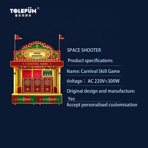 Tolefun CE Haut-parleurs en plastique et métal de haute qualité pour jeux de stand de carnaval LED, intérieur/extérieur, Festival du Printemps - Product Image 4