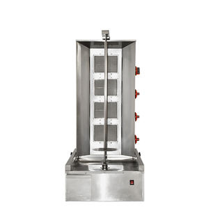 Rôtissoire électrique verticale à 2 brûleurs pour poulet de chair Rotation automatique Fabrication de produits carnés <span class=keywords><strong>Mini</strong></span> Shawarma Machine électronique - Product Image 3