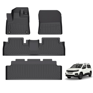 Tappetini in TPE impermeabili, resistenti all'usura ed ecologici. Adatto per Peugeot <span class=keywords><strong>Rifter</strong></span> - Product Image 1