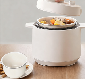 Autocuiseur intelligent en acier inoxydable avec contrôle numérique, cuve antiadhésive, spatule et tasse doseuse pour usage domestique et extérieur - Product Image 3