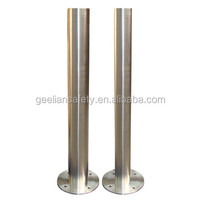 Prix fabricant PAS68 Poteaux de sécurité routière automatiques en métal, bloqueur de voie d'accès, bollard hydraulique de sécurité routière classé K4