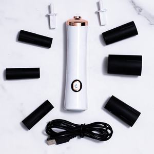 เครื่องเขย่ากาวต่อขนตาแบบพกพา ชาร์จ USB ได้ ยี่ห้อ Pinky Leem รับผลิตตามสั่ง ขายส่ง อุปกรณ์แต่งหน้า แบรนด์ส่วนตัว - Product Image 2