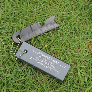 อุปกรณ์จุดไฟแมกนีเซียม สำหรับเอาตัวรอด บล็อกแมกนีเซียมอัลลอยขนาดเล็ก สำหรับตั้งแคมป์กลางแจ้ง กันน้ำ จุดประกายไฟได้ - Product Image 4