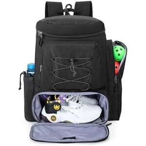 Échantillon gratuit – Sac de sport unisexe multifonctionnel pour tennis, nouveau sac à bandoulière tendance en polyester pour raquettes de pickleball - Product Image 2