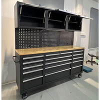Chariot d'atelier mobile en acier laminé à froid pour garage, chariot de rangement pour réparation automobile, roues robustes, capacité de charge 300 kg, OEM OBM