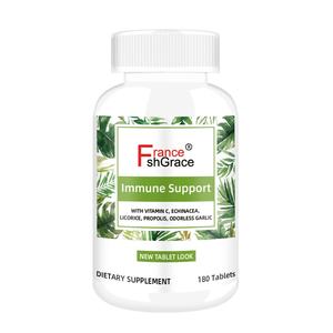 Comprimés de soutien immunitaire de haute qualité pour femmes et hommes, enrichis en vitamine C, complément alimentaire pour le soutien immunitaire - Product Image 1