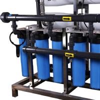 Système de traitement de l'eau de la machine purificateur d'eau par osmose inverse industrielle 6000 L/H