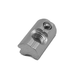 Nhôm hồ sơ mùa xuân bóng năng lượng mặt trời SS304 thép không gỉ đánh bóng Nhà cung cấp giá t-nut Tên khe cắm t Nut M8 - Product Image 3