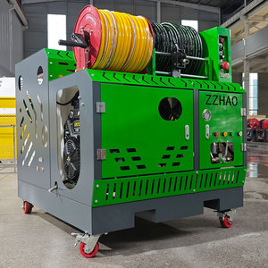 <span class=keywords><strong>Nettoyeur</strong></span> de canalisations à essence 37 CV avec réservoir de 500 L et dévidoir, <span class=keywords><strong>nettoyeur</strong></span> <span class=keywords><strong>haute</strong></span> <span class=keywords><strong>pression</strong></span> pour services d'assainissement - Product Image 2
