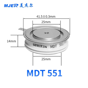 Versión <span class=keywords><strong>de</strong></span> cápsula Tiristor <span class=keywords><strong>SCR</strong></span> Módulo <span class=keywords><strong>de</strong></span> tiristor <span class=keywords><strong>de</strong></span> control <span class=keywords><strong>de</strong></span> silicona MDT340 MDT551 MDT760 MDT1000 MDT1200 - Product Image 3