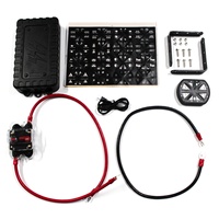 Panel Saklar 8 Gang 12V Kontrol Jarak Jauh Nirkabel Daya Tinggi 80A Tombol Saklar On-off untuk Mobil Universal