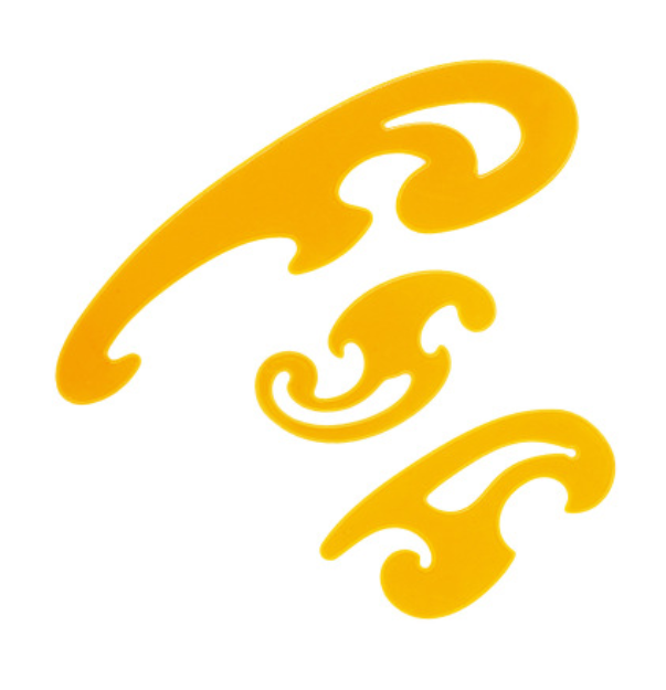 3 шт./компл. кривая чертежа доска с формой облачка, линейка для шитья инструмент