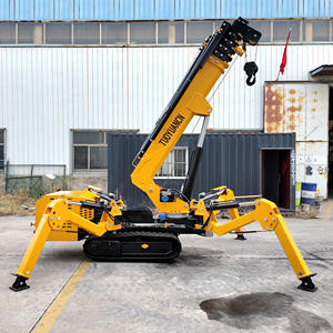 Mini-grue araignée sur chenilles de 3 tonnes avec flèche hydraulique télescopique – Prix usine - Product Image 6