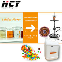 HCY Intense Fruitige Skittles Smaak voor Shisha Tabak Vloeibare Shisha Aromatische Versterker Voedingsmiddelenkwaliteit Concentraten