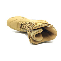 Bottes du désert arabie saoudite sur mesure hommes chaussures fermeture éclair Air Mesh TPU cuir botte tactique