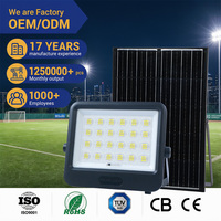 Reflector LED Solar para Exteriores KCD IP65 Resistente al Agua, Recargable, de 50W 100W 150W 200W 300W 400W 500W
