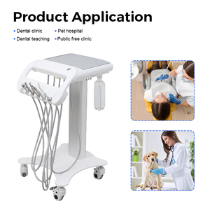 <strong>Dental</strong> <strong>Medical</strong> <strong>Portable</strong> Delivery Chair Cart <strong>Unit</strong> <strong>Dental</strong> Equipment Mobile Cart System - Product Image 6