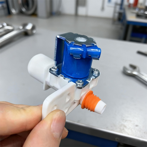 Válvula de Entrada de Agua Eléctrica de Conexión Rápida Original, Normalmente Cerrada, Válvula de Drenaje Solenoide <span class=keywords><strong>para</strong></span> Lavadoras Automáticas, Repuesto - Product Image 3