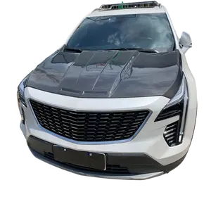 Suppliers of Carbon Fiber Front Engine Vents Bonnet Hood for Cadillac XT5 2018+ Custom Fit