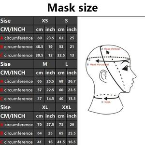 Masque en <span class=keywords><strong>latex</strong></span> gris <span class=keywords><strong>femme</strong></span> capuche en caoutchouc avec double queue de cheval noire, bouche menton dos ouvert fermeture éclair tenue de club accessoires de cosplay - Product Image 5