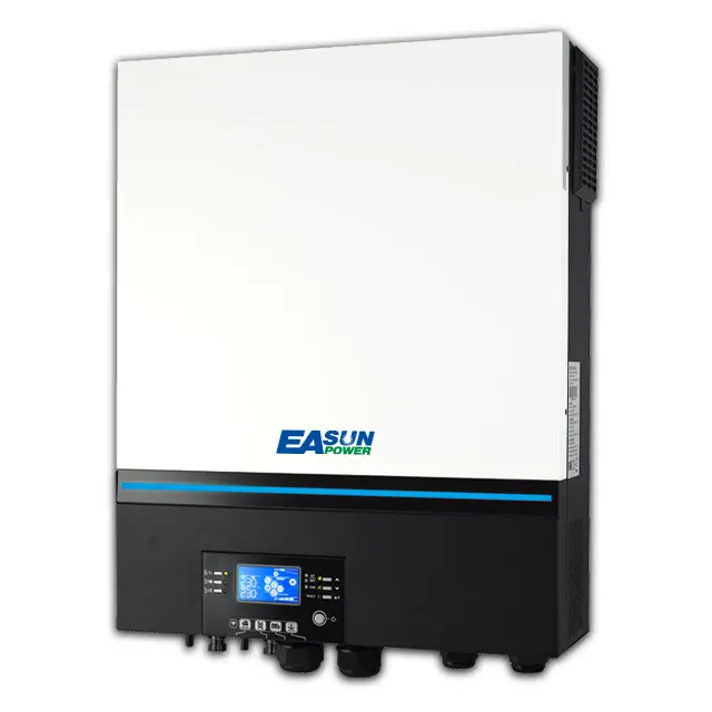 EASUN พาวเวอร์48V MPPT 150A RGB,รองรับ BMS อินเวอร์เตอร์พลังงานแสงอาทิตย์11000W 11KW พร้อม WIFI