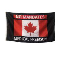 Drapeau personnalisé en soie sérigraphiée pour l'extérieur, bannière 3x5 pieds, drapeau du Québec, province canadienne
