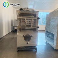 Automatische vacuüm kleine vriesdroogmachine: koffie snoep groente lyofilisatie kleine vriesdroogmachine