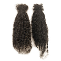Cheveux Humains Bruts Non Traités Texture Crépu « Kinky » Naturel en Vrac Afro Kinky