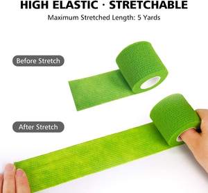 ผ้าพันห้ามเลือดแบบมีกาวในตัว,เทปสำหรับเล่นกีฬาสัตวแพทย์พิมพ์โลโก้ได้ตามต้องการ - Product Image 2