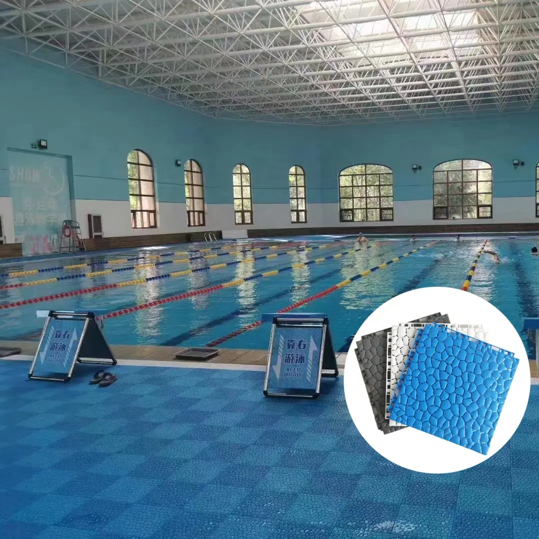Non Slip Pvc Floor Swimming Pool Floor Mat carpet