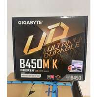 Carte mère B450M K à livraison rapide, socket AM4, 1*PCI-E 3.0x16, DDR4*2, 1*PCI-E 2.0x1, 4*SATA 3.0, 1*M.2, 6*USB 3.2 Gen 1, 6*USB