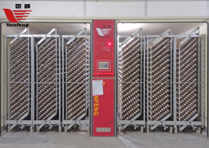 Incubateur et éclosoir à œufs Yunfeng YFDF-576SL, facile à utiliser, grande capacité (57600 œufs), certifié CE, excellente réputation - Product Image 3