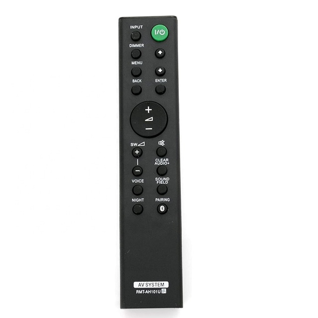 RMT-AH101U Soundbar Replacement Remote Control Fit for Sony Sound Bar HT-CT380 HT-CT780 HT-CT381 HTCT380 HTCT780 HTCT381