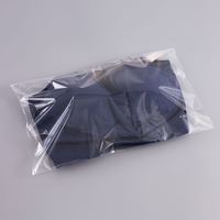 Sac d'emballage transparent refermable personnalisé avec logo imprimé en gravure, taille 18*20cm, pour vêtements, montres, biscuits, lunettes, BOPP