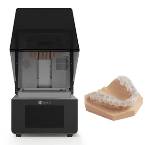 Printer 3D untuk gigi 14K, akurasi tinggi dengan layar LCD 10.3 inci, Printer 3D gigi Resin dapat disetel