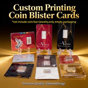 Tarjeta de prueba de paladio redonda de 1 oz, lingote de metales preciosos para inversión, embalaje protector para monedas con número de certificado - Product Image 2