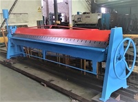 Machine à plier la tôle manuelle, machine à plier la tôle avec une largeur supérieure