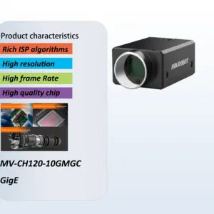 HIKROBOT 12MP 9.4fps 1.1 ''CMOS MV-CH120-10GM / GC GIGE C 마운트 산업용 카메라 영역 스캔 카메라