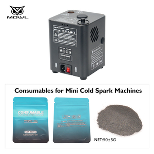 Mowl nhôm không dây điều khiển từ xa pháo hoa Sparkler đài phun nước nhỏ tia lửa lạnh máy cho đám cưới sân khấu sự kiện bên - Product Image 5