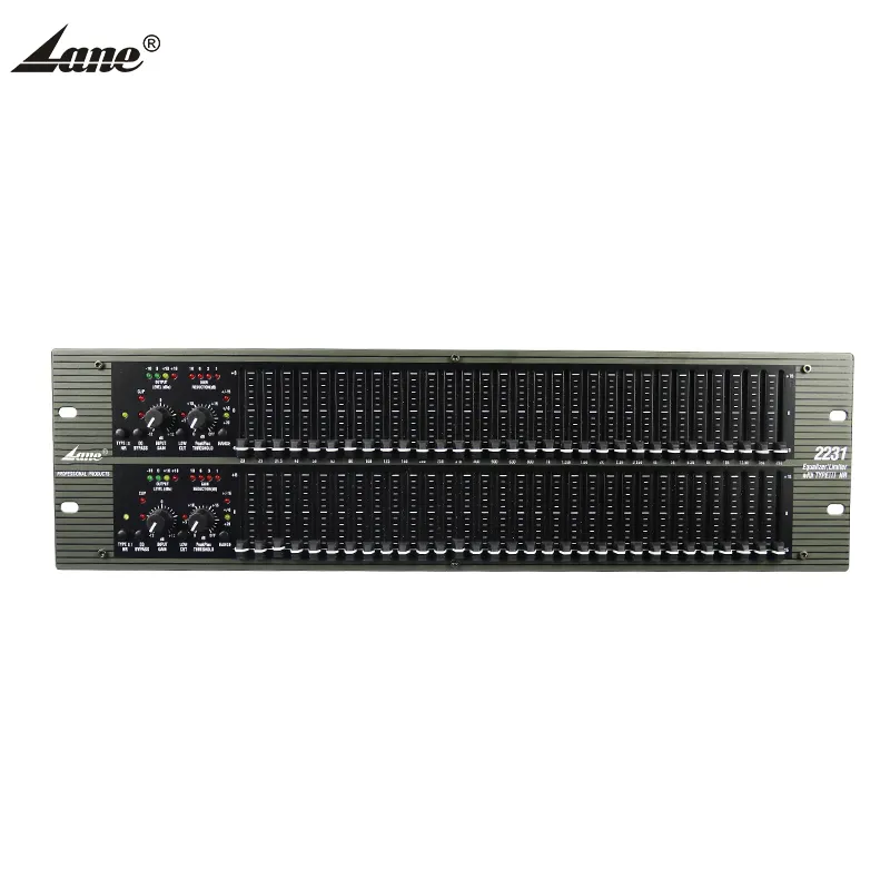 Lane EQ-2231 Audio Live Technic Capaciter Micro 5.1 Kaca Otomatis Xlr Power Subwoofer Grafic Hifi Stereo Mixer Rumah Sama