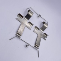 Kit d'accessoires pour plaquettes de frein D436, kit de réparation de plaquettes de frein, clips de plaquettes de frein en acier inoxydable 301 pour OE0 04491-35160