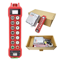 Module de tension personnalisable 12V-550V, interrupteurs de télécommande sans fil industriels à double vitesse à 12 boutons avec carte d'identification