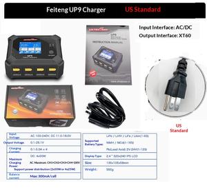 อัลตร้าพาวเวอร์ อัพ 9 เอซี 100 วัตต์/ดีซี 200 วัตต์เครื่องชาร์จแบตเตอรี่ลิเธียมสำหรับเครื่องบินสี่ช่อง 220V - Product Image 6
