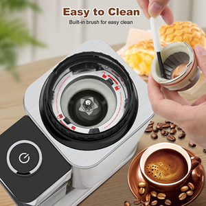 Máquina de Café Espresso Profesional de Alta Calidad con Molinillo de Granos de Café para Cafeterías - Product Image 5