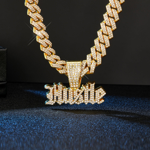 Abalorio de piedra de moissanita de lujo Hip Hop de plata 925 a medida, de calidad superior de gama alta joyería de moda, colgantes y abalorios de joyería fina - Product Image 2