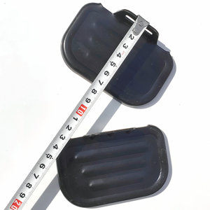 Pedal de Plataforma Negro Antideslizante para Bicicleta Plegable, Material de Hierro Multiusos - Product Image 2