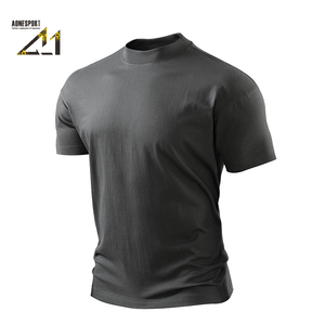 Camiseta de Hombre Personalizada de 250g, Cuello Redondo, Tejido de Punto Acanalado, Transpirable, Corte Regular, Manga Corta, 100% Algodón - Product Image 4
